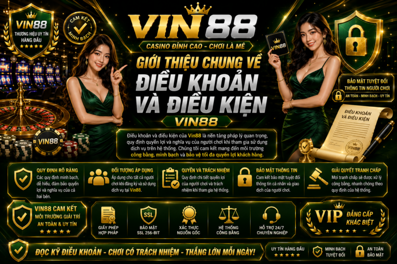 Giới Thiệu Chung Về Điều Khoản Và Điều Kiện Vin88