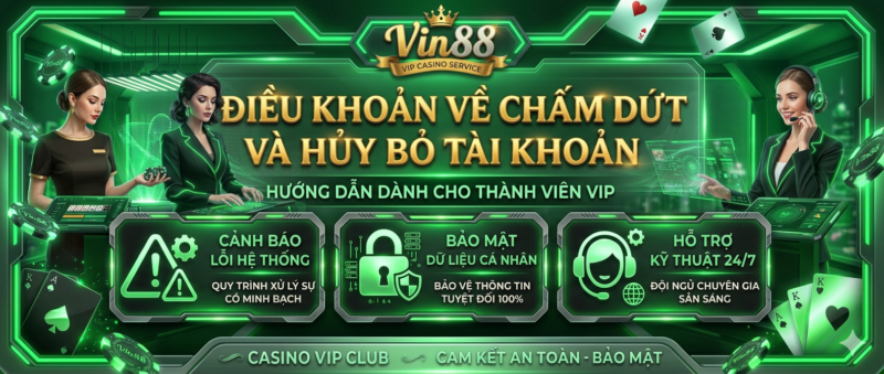 Điều Khoản Về Chấm Dứt Và Hủy Bỏ Tài Khoản